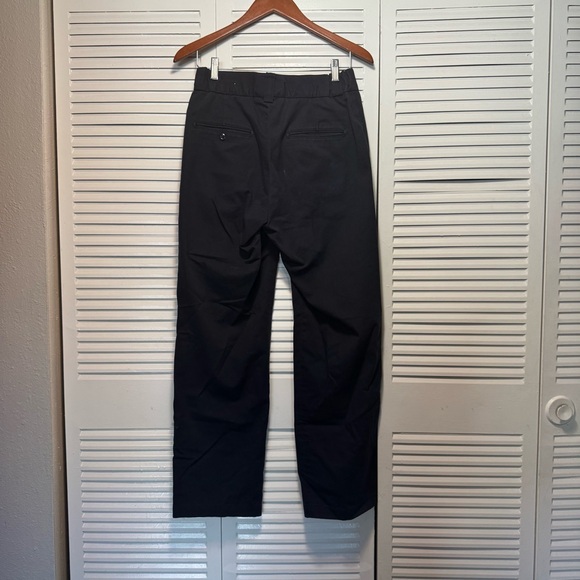 Elbeco Classic Prestige Flat Front Black Chino Pants Mens Size Actual Size 28x29 - Picture 8 of 10